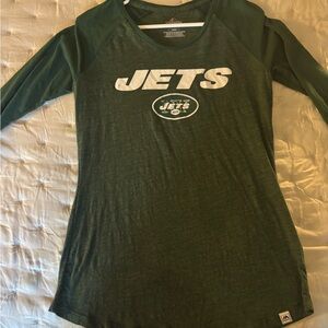 Majestic Dark New York Jets Green Fan Fashion Shirt